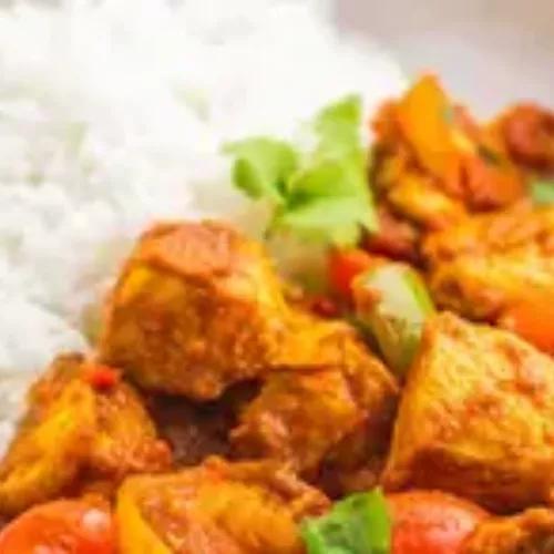 Chicken Jalfrezi with Rice